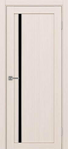 Полотно Турин  527АПС ясень перламутровый Цвет Ясень перламутр Размер 800х2000мм Покрытие Экошпон Стекло Черное