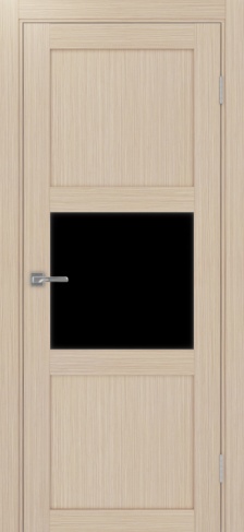 Полотно Турин 530.121 дуб белёный Цвет Дуб белёный Размер 700х2000мм Покрытие Экошпон Стекло Черное