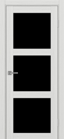 Полотно Турин  530.222 ясень серебристый Цвет Ясень серебристый Размер 800х2000мм Покрытие Экошпон Стекло Черное