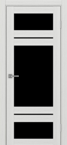 Полотно Турин  532.22222 ясень серебристый Цвет Ясень серебристый Размер 700х2000мм Покрытие Экошпон Стекло Черное