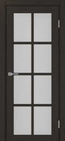 Полотно Турин 541 мателюкс венге Цвет Венге Размер 700х2000мм Покрытие Экошпон Стекло Матовое