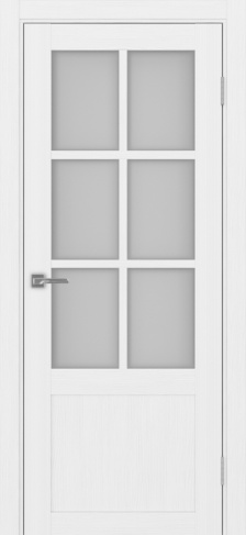 Полотно Турин 541ПФ.21 мателюкс белый лёд Цвет Белый лёд Размер 600х2000мм Покрытие Экошпон Стекло Матовое