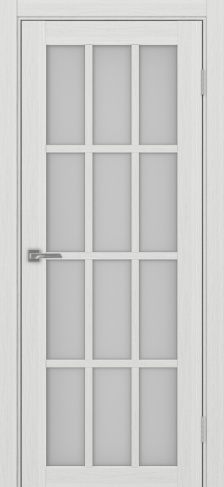 Полотно Турин 542 мателюкс ясень серебристый Цвет Ясень серебристый Размер 800х2000мм Покрытие Экошпон Стекло Матовое