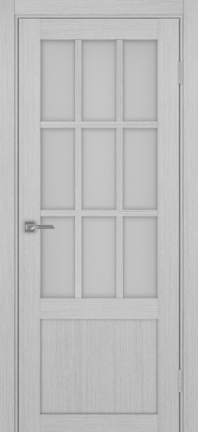 Полотно Турин 542ПФ.21 мателюкс дуб серый Цвет Дуб серый Размер 600х2000мм Покрытие Экошпон Стекло Матовое