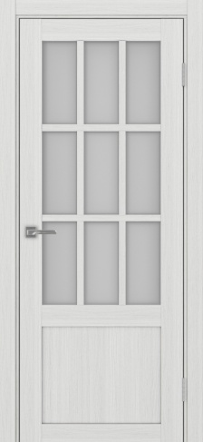 Полотно Турин 542ПФ.21 мателюкс ясень серебристый Цвет Ясень серебристый Размер 600х2000мм Покрытие Экошпон Стекло Матовое