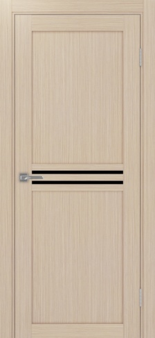 Полотно Турин 552 дуб белёный Цвет Дуб белёный Размер 800х2000мм Покрытие Экошпон Стекло Черное