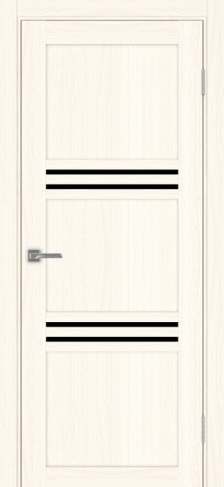 Полотно Турин 553 ясень светлый Цвет Ясень светлый Размер 600х2000мм Покрытие Экошпон Стекло Черное