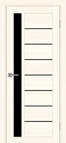 Полотно Турин 554 ясень светлый Цвет Ясень светлый Размер 600х2000мм Покрытие Экошпон Стекло Черное