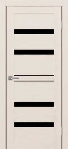 Полотно Турин 561 ясень перламутровый Цвет Ясень перламутр Размер 600х2000мм Покрытие Экошпон Стекло Черное